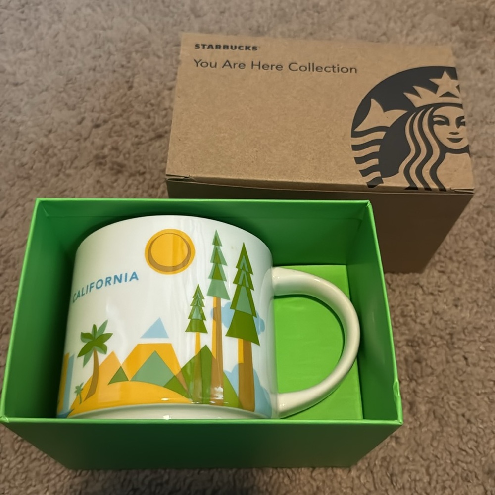 Starbucks 2017 You Are Here Collection- California 14oz Coffee Mug
